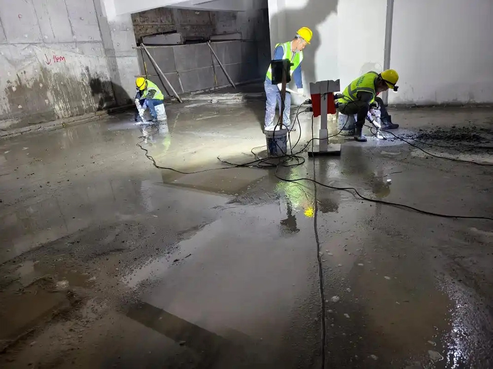 烟台蓬莱地下室堵漏